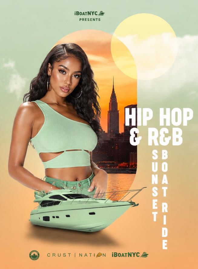 NYC #1 HIP HOP & R&B Boat Party Yacht Sunset Cruise