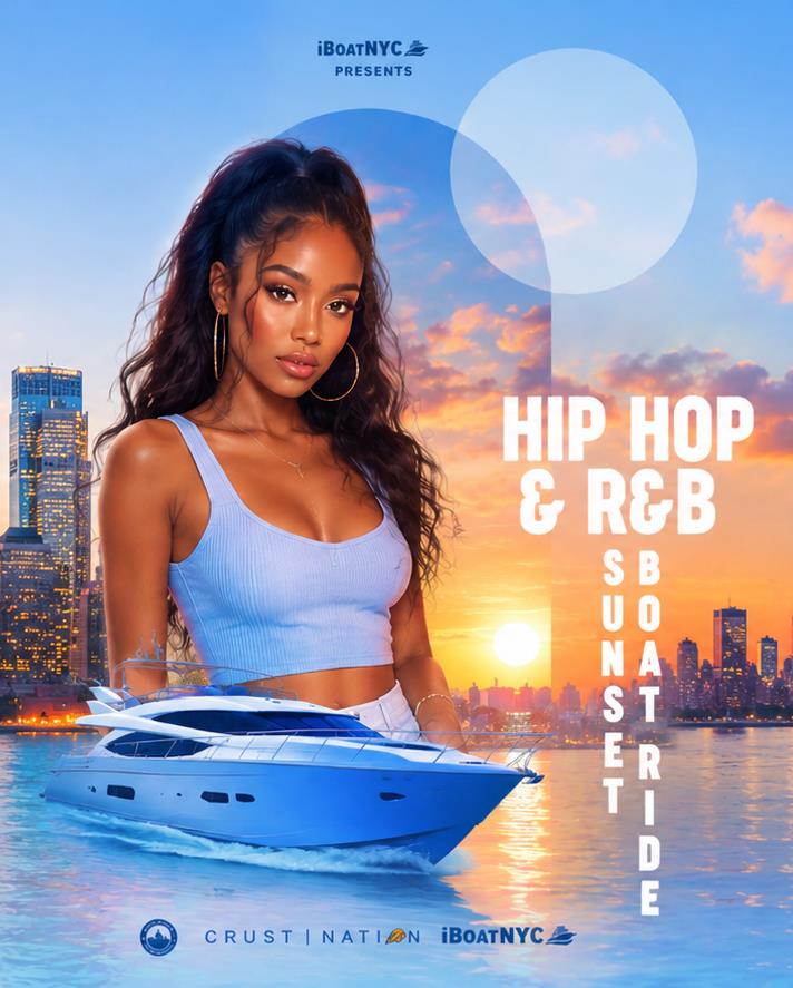 NYC #1 HIP HOP & R&B Boat Party Yacht Sunset Cruise