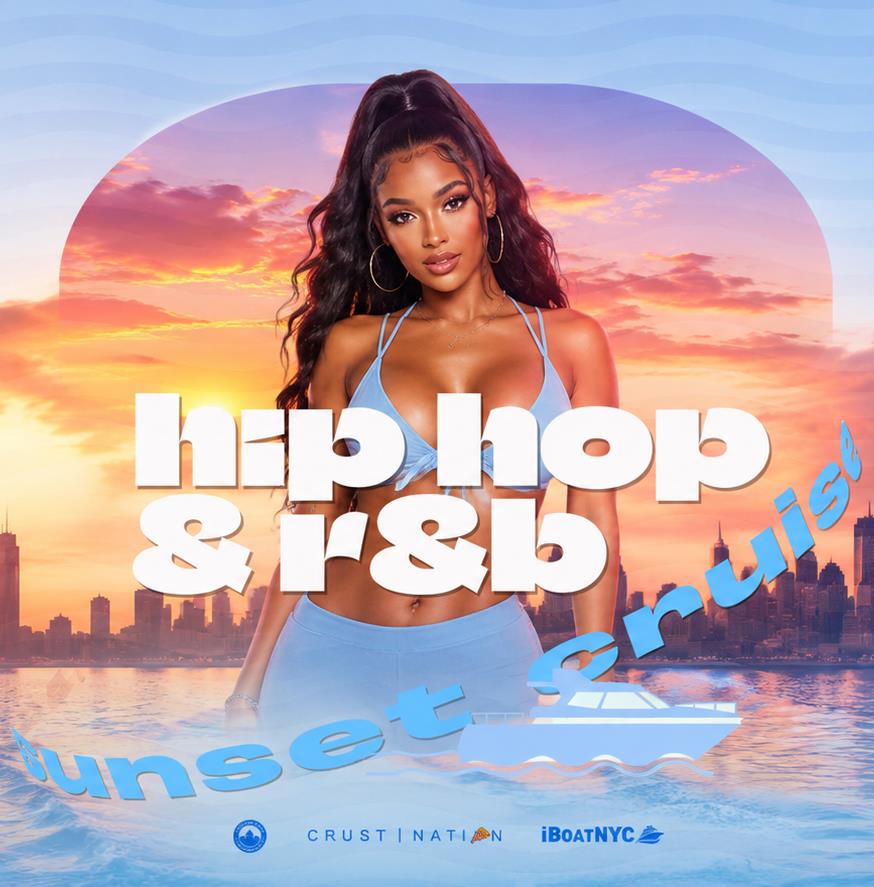NYC #1 HIP HOP & R&B Boat Party Yacht Sunset Cruise