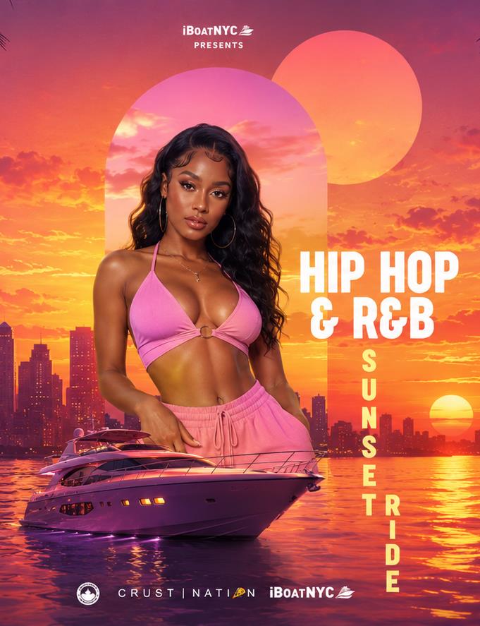NYC #1 HIP HOP & R&B Boat Party Yacht Sunset Cruise