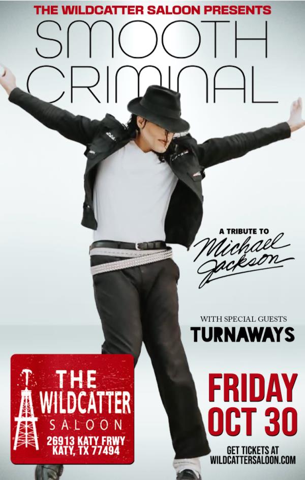 SMOOTH CRIMINAL-A Tribute to Michael Jackson w/THE TURNAWAYS