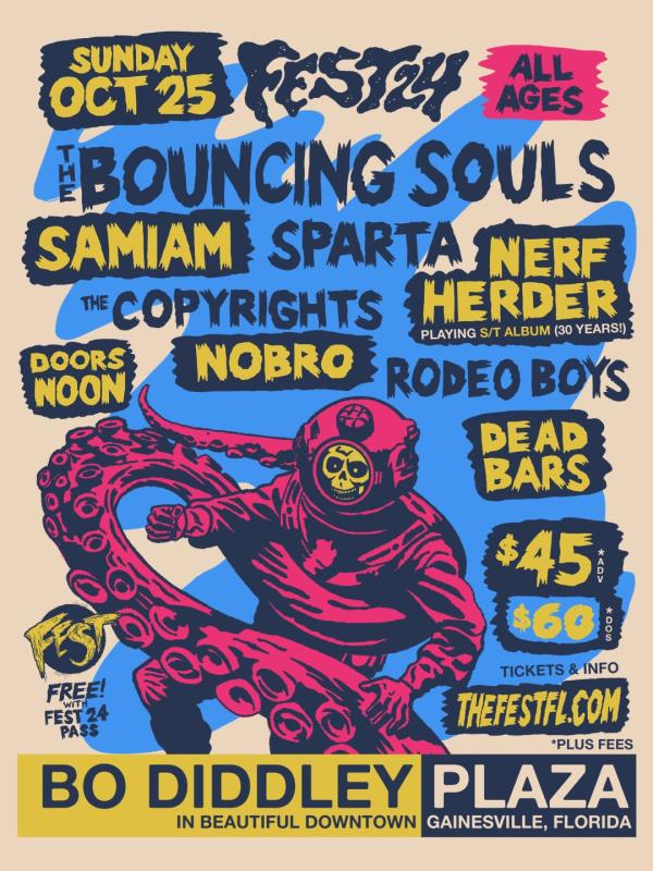 Bo Diddley Plaza: Bouncing Souls, Samiam, Sparta, NerfHerder
