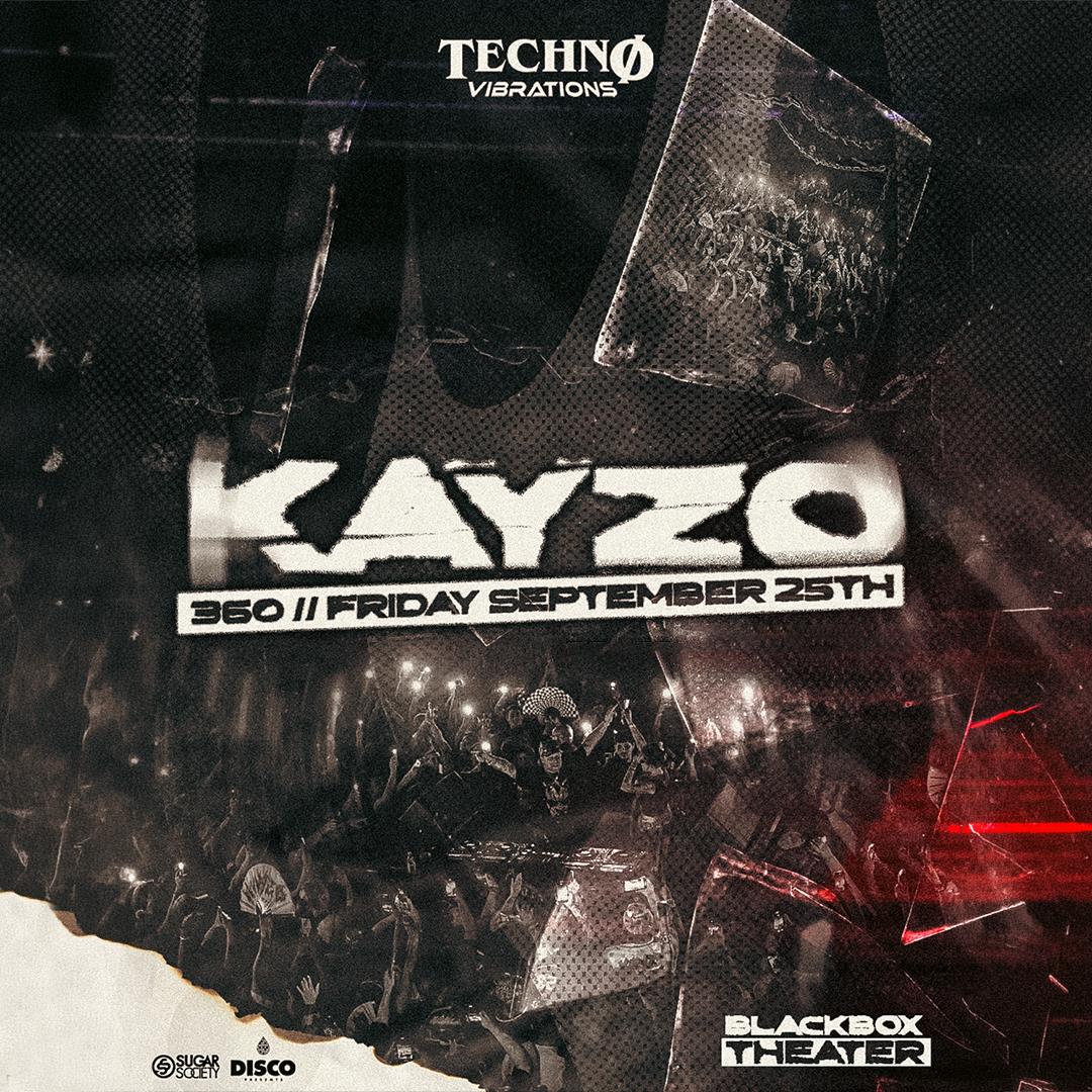 Techno Vibrations ft. KAYZO - 360 show - CHARLOTTE