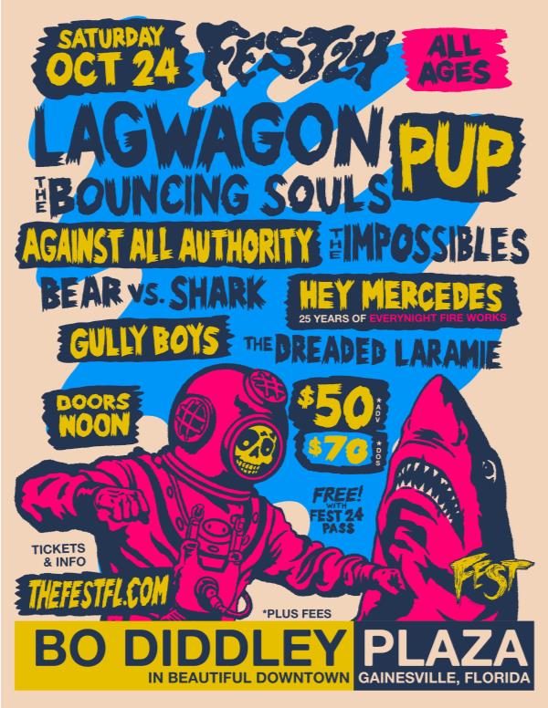 Bo Diddley Plaza: Lagwagon, Pup, Bouncing Souls