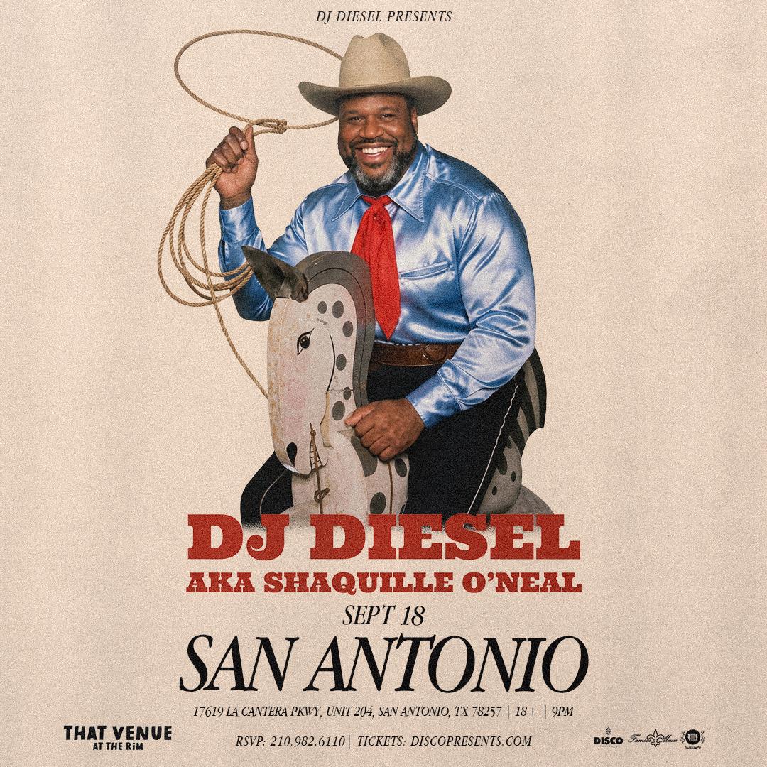 DJ DIESEL - SAN ANTONIO