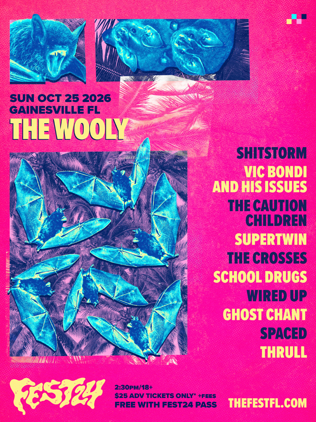 The Wooly: Shitstorm, The Caution Children, Spaced