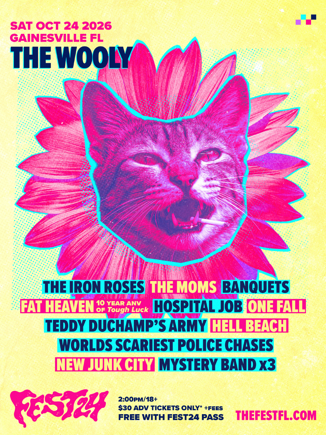 The Wooly: The Iron Roses, Banquets, New Junk City