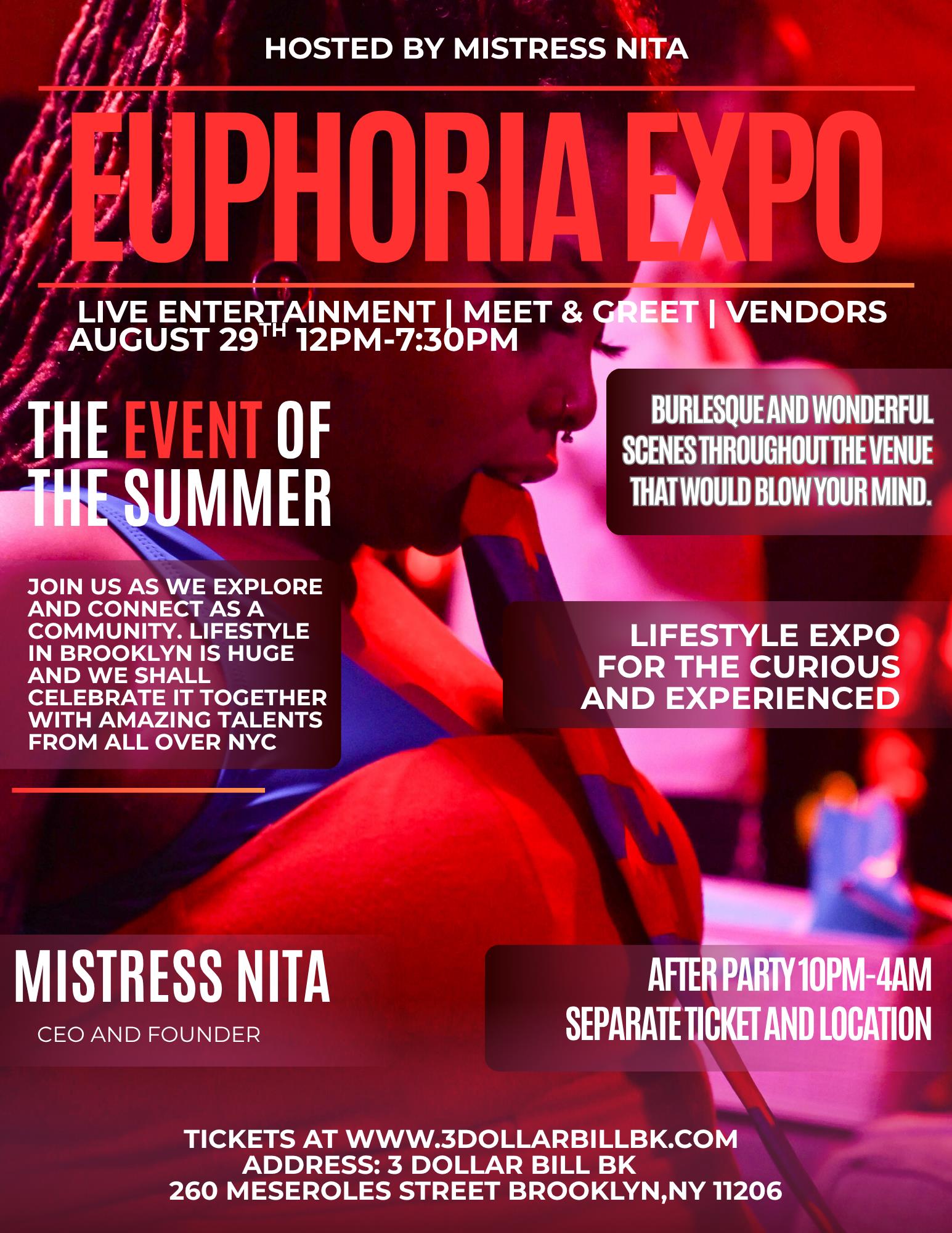 Euphoria Expo hosted by Mistress Nita