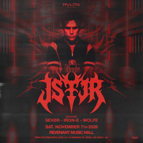 RVLTN Presents: JSTJR + more (18+)