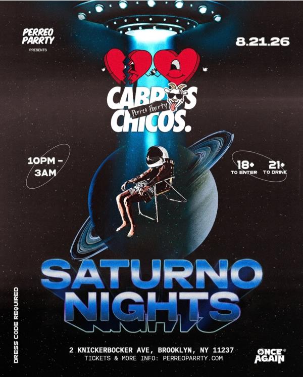 Cabros Chicos:  Saturno Nights | Reggaeton Latin Dance Parrt