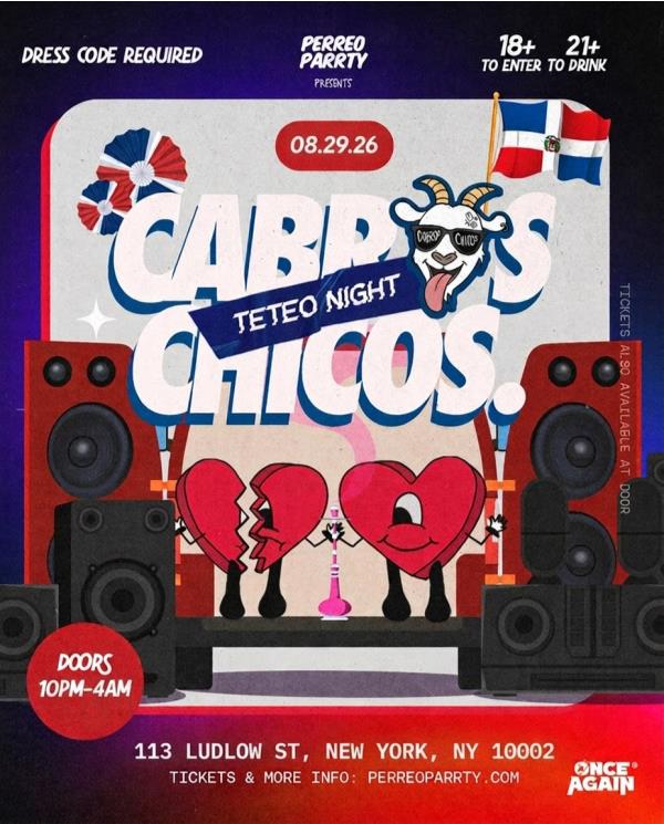 Cabros Chicos:  Teteo Night | Latin Dembow dance  Parrty