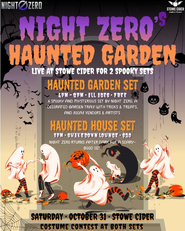 🎃 Night Zero's Haunted Garden - Haunted House Set 🎃