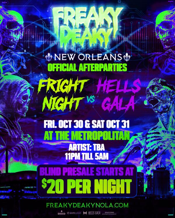 Freaky Deaky Official After Party - NEW ORLEANS