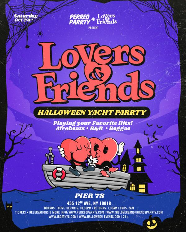 The Lovers & Friends Halloween Boat Party
