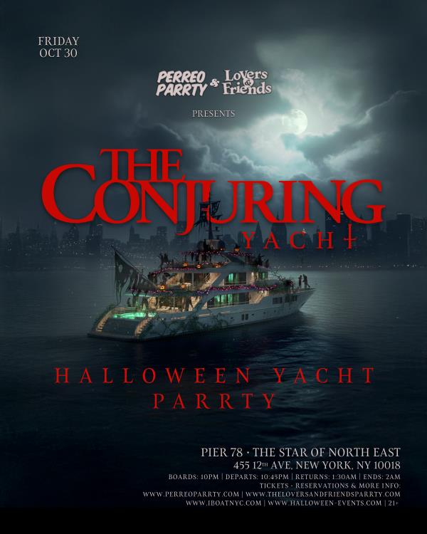 The Conjuring Halloween Yacht Party - NYC Boat Party
